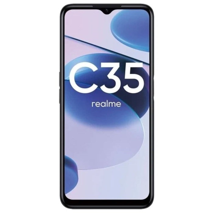 Смартфон Realme C35, 6.6", LCD, 2 sim, 4 Гб, 64 Гб, 50 Мп, 8 Мп, 5000 мАч, NFC, черный - фото 51393403 Смартфон Realme C35, 6.6", LCD, 2 sim, 4 Гб, 64 Гб, 50 Мп, 8 Мп, 5000 мАч, NFC, черный - фото 51393403