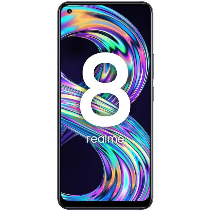 Смартфон Realme 8, 6.4", SAmoled, 2 sim, 6Гб, 128Гб, 64Мп, 16Мп, 5000 мАч, NFC, серебристый - фото 51393420 Смартфон Realme 8, 6.4", SAmoled, 2 sim, 6Гб, 128Гб, 64Мп, 16Мп, 5000 мАч, NFC, серебристый - фото 51393420