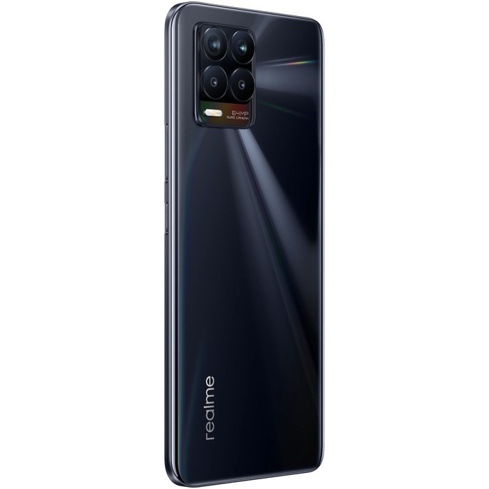Смартфон Realme 8, 6.4", SAmoled, 2 sim, 6 Гб, 128 Гб, 64 Мп, 16 Мп, 5000 мАч, NFC, черный - фото 51393430 Смартфон Realme 8, 6.4", SAmoled, 2 sim, 6 Гб, 128 Гб, 64 Мп, 16 Мп, 5000 мАч, NFC, черный - фото 51393430