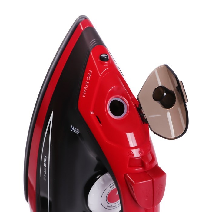 Утюг Centek CT-2360, 1800 Вт, антипригарная подошва, 200 мл, красно-чёрный - фото 51393659 Утюг Centek CT-2360, 1800 Вт, антипригарная подошва, 200 мл, красно-чёрный - фото 51393659