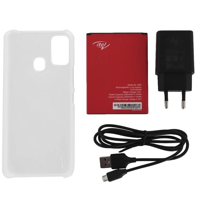 Смартфон Itel A48 (L6006), 6.1", IPS, 2 Гб, 32 Гб, 5 Мп, microSD, 3000 мАч, черный - фото 51393693 Смартфон Itel A48 (L6006), 6.1", IPS, 2 Гб, 32 Гб, 5 Мп, microSD, 3000 мАч, черный - фото 51393693