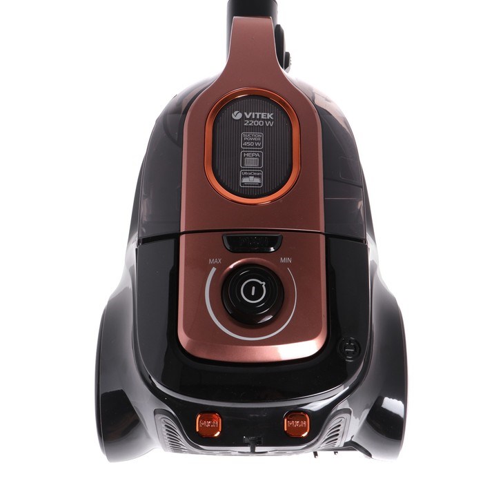 Пылесос Vitek VT-8117, контейнерный, 2200/450 Вт, 2.5 л, шнур 5 м - фото 51393751 Пылесос Vitek VT-8117, контейнерный, 2200/450 Вт, 2.5 л, шнур 5 м - фото 51393751