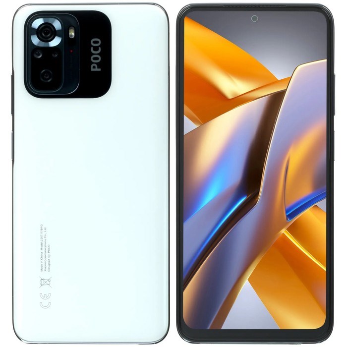 Смартфон Xiaomi POCO M5S NFC RU, 6.43'', Amoled, 4 Гб, 128 Гб, 64 Мп, 13 Мп, 5000мАч, белый - фото 51393769 Смартфон Xiaomi POCO M5S NFC RU, 6.43'', Amoled, 4 Гб, 128 Гб, 64 Мп, 13 Мп, 5000мАч, белый - фото 51393769