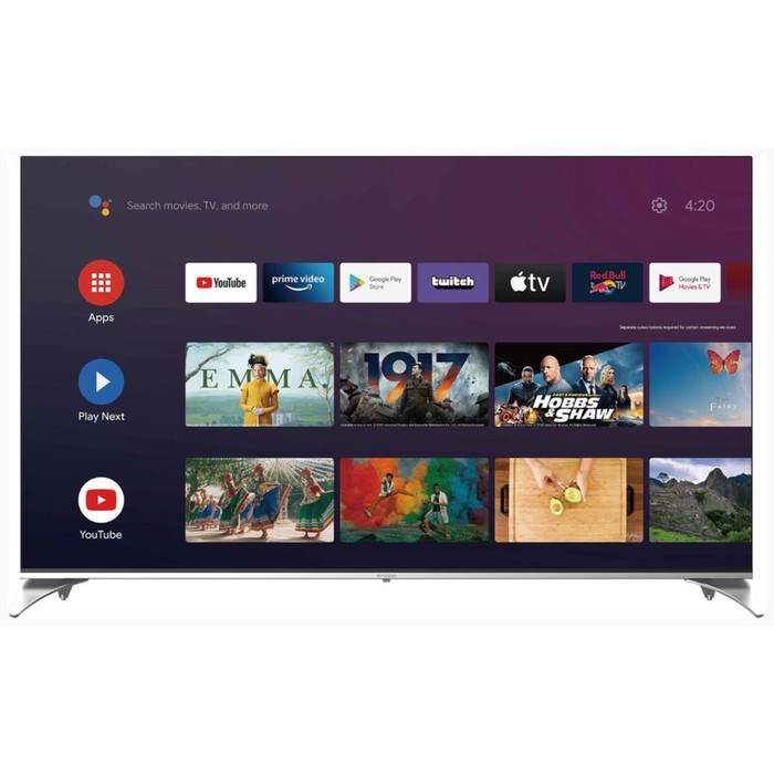 Телевизор Hyundai H-LED50QBU7500, 50", 3840x2160, DVB-T/T2/C/S2, HDMI 3, USB 2, Smart TV - фото 51393972 Телевизор Hyundai H-LED50QBU7500, 50", 3840x2160, DVB-T/T2/C/S2, HDMI 3, USB 2, Smart TV - фото 51393972