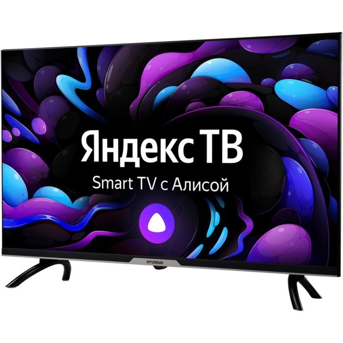 Телевизор Hyundai H-LED32BS5003, 32", 1366x768, DVB-T2/C/S2,HDMI 2, USB 1, SmartTV,чёрный - фото 51393984 Телевизор Hyundai H-LED32BS5003, 32", 1366x768, DVB-T2/C/S2,HDMI 2, USB 1, SmartTV,чёрный - фото 51393984