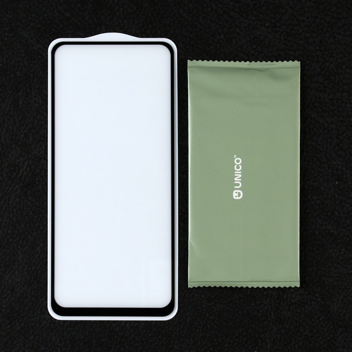 Защитное стекло Krutoff для Realme 8 5G, полный клей, черное - фото 51394172 Защитное стекло Krutoff для Realme 8 5G, полный клей, черное - фото 51394172