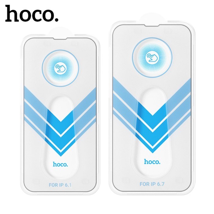 Защитное стекло Hoco для iPhone 14/13/13 Pro, с рамкой для установки, полный клей, 0.33 мм - фото 51395129 Защитное стекло Hoco для iPhone 14/13/13 Pro, с рамкой для установки, полный клей, 0.33 мм - фото 51395129