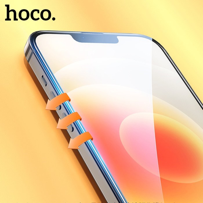 Защитное стекло Hoco для iPhone 14/13/13 Pro, с рамкой для установки, полный клей, 0.33 мм - фото 51395132 Защитное стекло Hoco для iPhone 14/13/13 Pro, с рамкой для установки, полный клей, 0.33 мм - фото 51395132