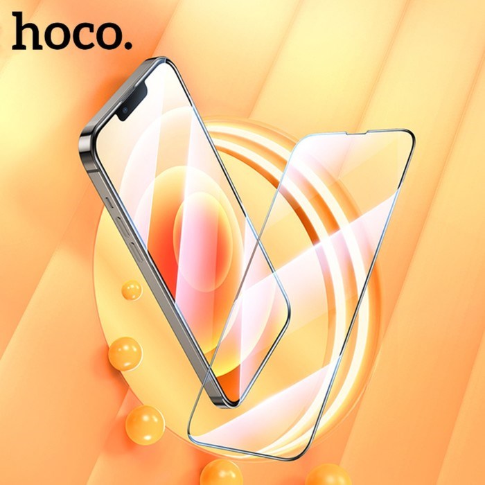 Защитное стекло Hoco для iPhone 14/13/13 Pro, с рамкой для установки, полный клей, 0.33 мм - фото 51395134 Защитное стекло Hoco для iPhone 14/13/13 Pro, с рамкой для установки, полный клей, 0.33 мм - фото 51395134