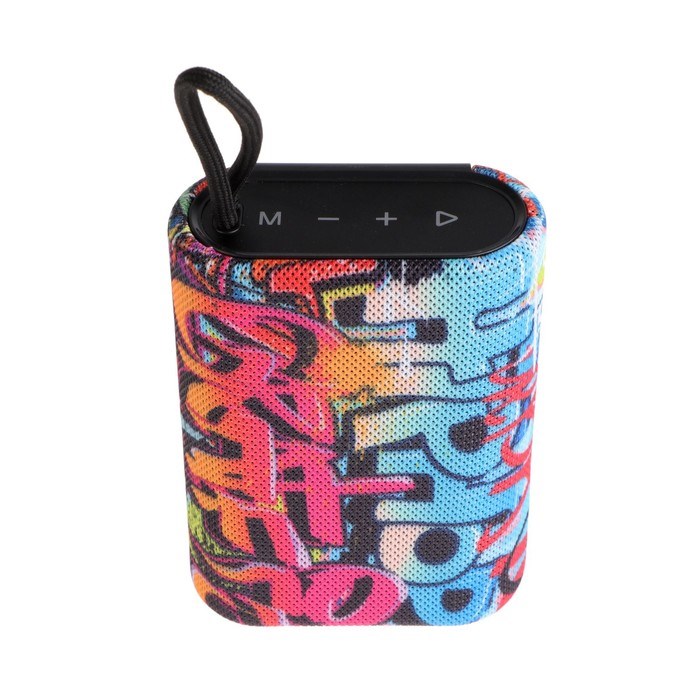 Портативная колонка Perfeo BANG PF_D0044, 5 Вт, 1200 мАч, microSD, USB, AUX, FM, хип хоп - фото 51395229 Портативная колонка Perfeo BANG PF_D0044, 5 Вт, 1200 мАч, microSD, USB, AUX, FM, хип хоп - фото 51395229