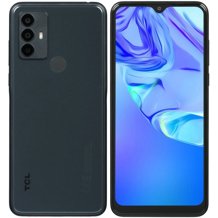 Смартфон TCL 305, 6.52", 2 Гб, 32 Гб, 13 Мп, 5 Мп, 2 Sim, LTE, 5000 мАч, серый - фото 51395504 Смартфон TCL 305, 6.52", 2 Гб, 32 Гб, 13 Мп, 5 Мп, 2 Sim, LTE, 5000 мАч, серый - фото 51395504