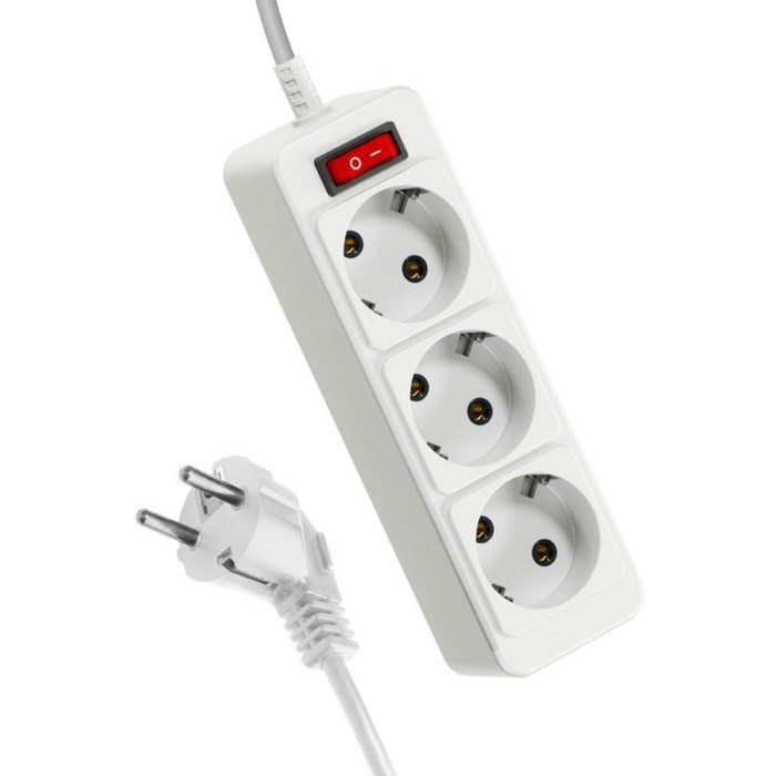 Удлинитель КОСМОС YKsm3m-3g-Z-V(10A)P, 3х3м, 10А, IP20, ПВС 3х0.75 - фото 51395653 Удлинитель КОСМОС YKsm3m-3g-Z-V(10A)P, 3х3м, 10А, IP20, ПВС 3х0.75 - фото 51395653