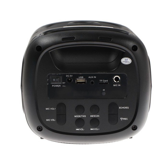 Портативная колонка Eltronic Crazy Box 100, 10 Вт, FM, BT, microSD, AUX, подсветка - фото 51395685 Портативная колонка Eltronic Crazy Box 100, 10 Вт, FM, BT, microSD, AUX, подсветка - фото 51395685