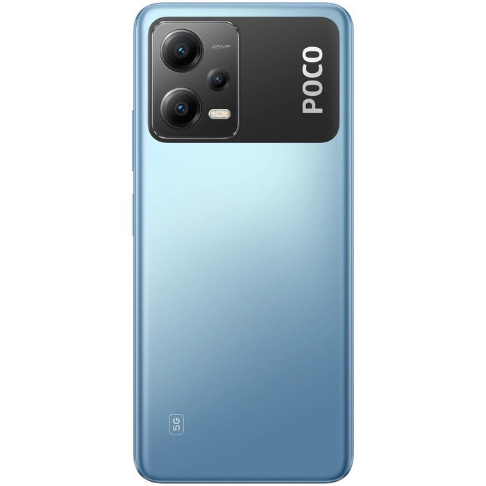 Смартфон Xiaomi POCO X5 5G RU, 6.67'', 6 Гб, 128 Гб, 48 Мп, 13 Мп, 5000 мАч, синий - фото 51395701 Смартфон Xiaomi POCO X5 5G RU, 6.67'', 6 Гб, 128 Гб, 48 Мп, 13 Мп, 5000 мАч, синий - фото 51395701