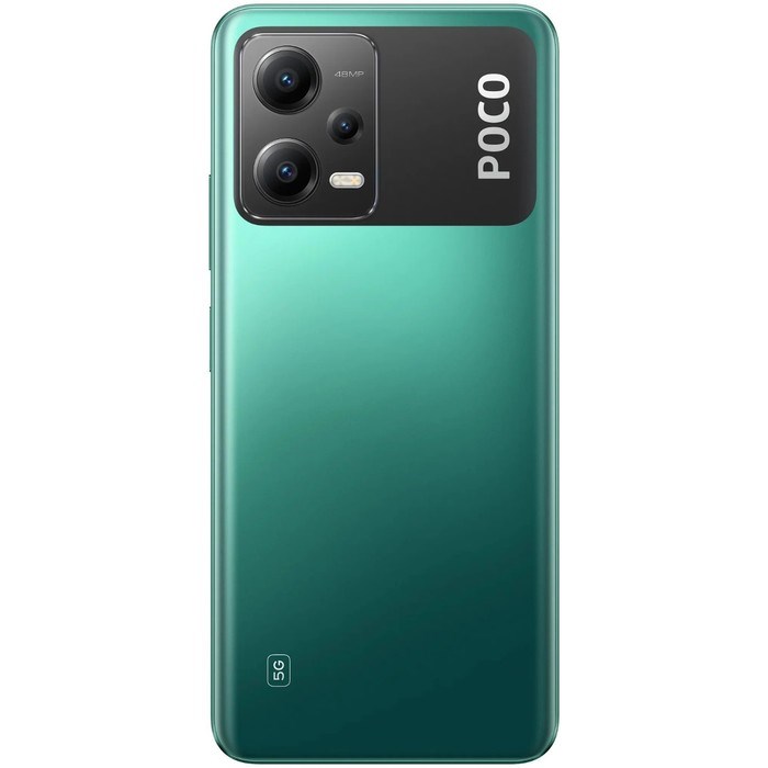 Смартфон Xiaomi POCO X5 5G RU, 6.67'', 8 Гб, 256 Гб, 48 Мп, 13 Мп, 5000 мАч, зеленый - фото 51395723 Смартфон Xiaomi POCO X5 5G RU, 6.67'', 8 Гб, 256 Гб, 48 Мп, 13 Мп, 5000 мАч, зеленый - фото 51395723