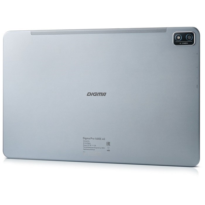 Планшет Digma Pro 1480E, 11", IPS, 2000x1200, 4+128 Гб, 13+5 Мп, And 11, серый - фото 51395750 Планшет Digma Pro 1480E, 11", IPS, 2000x1200, 4+128 Гб, 13+5 Мп, And 11, серый - фото 51395750