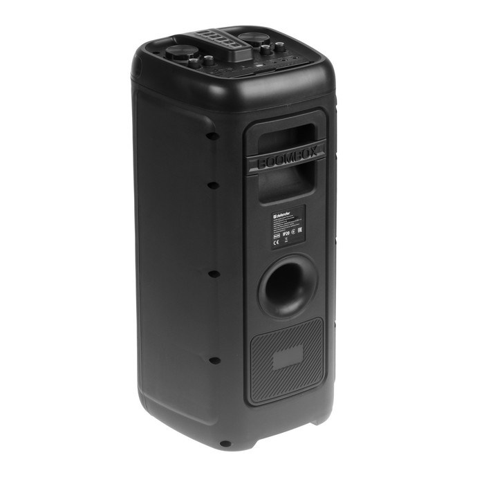 Портативная колонка Defender Boomer 60, 60Вт, 3600мАч, BT, FM, USB, AUX, дисплей, подсветка - фото 51395837 Портативная колонка Defender Boomer 60, 60Вт, 3600мАч, BT, FM, USB, AUX, дисплей, подсветка - фото 51395837