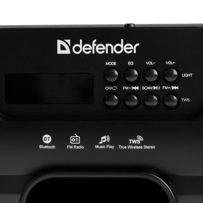 Портативная колонка Defender Beatbox 50, 50Вт, 3600мАч, BT, Type-C, microSD, IPX5, подсветка - фото 51395874 Портативная колонка Defender Beatbox 50, 50Вт, 3600мАч, BT, Type-C, microSD, IPX5, подсветка - фото 51395874
