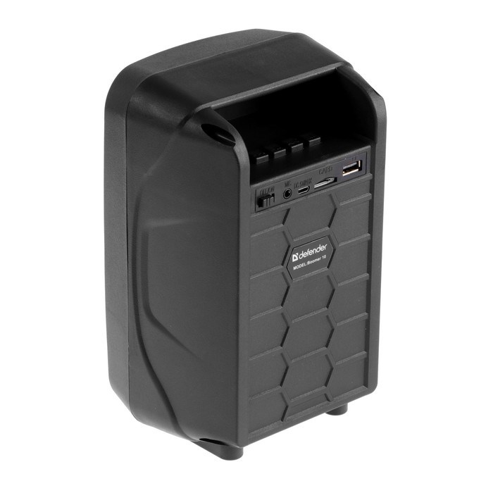 Портативная колонка Defender Boomer 10, 5Вт, 1200мАч, BT, FM, USB, microSD, AUX, подсветка - фото 51395885 Портативная колонка Defender Boomer 10, 5Вт, 1200мАч, BT, FM, USB, microSD, AUX, подсветка - фото 51395885