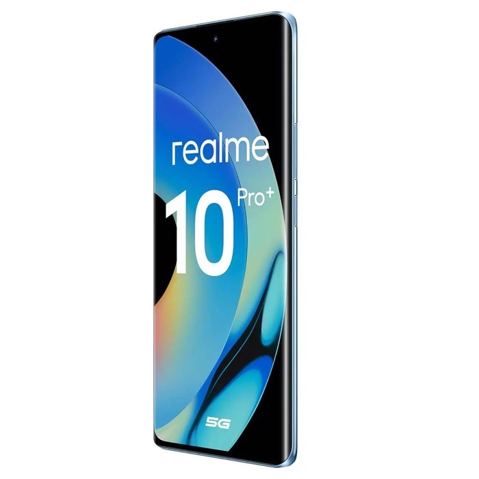 Смартфон Realme 10 Pro+ 5G, 6.7", 8Гб, 128Гб, 108Мп, 16Мп, 2sim, 5000мАч, голубой - фото 51396086 Смартфон Realme 10 Pro+ 5G, 6.7", 8Гб, 128Гб, 108Мп, 16Мп, 2sim, 5000мАч, голубой - фото 51396086