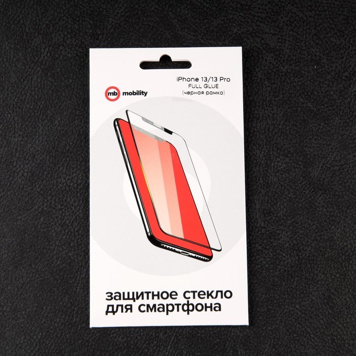Защитное стекло mObility, для iPhone 13/13 Pro, полный клей, черное - фото 51396161 Защитное стекло mObility, для iPhone 13/13 Pro, полный клей, черное - фото 51396161