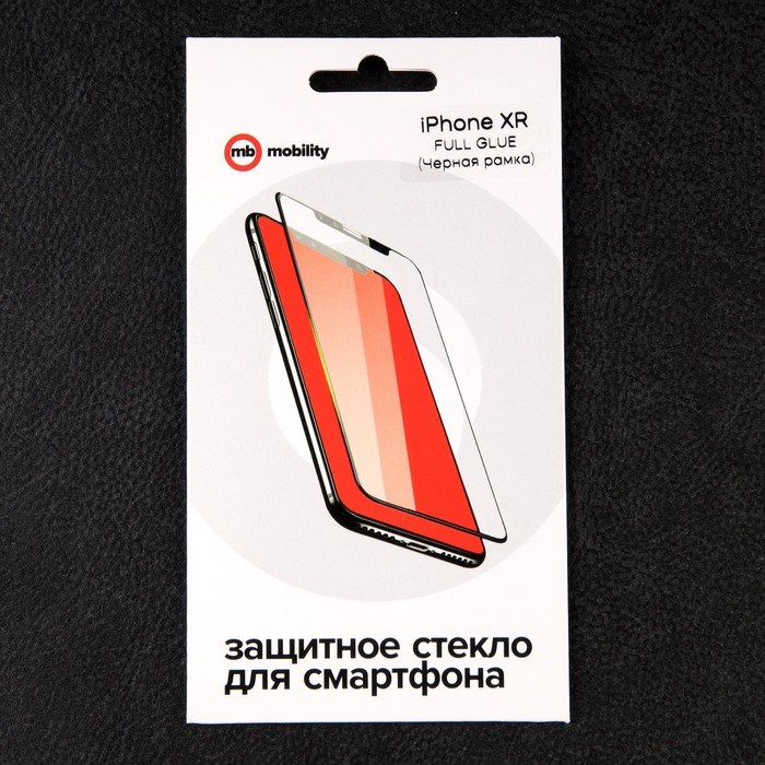 Защитное стекло mObility, для iPhone XR, полный клей, черное - фото 51396185 Защитное стекло mObility, для iPhone XR, полный клей, черное - фото 51396185