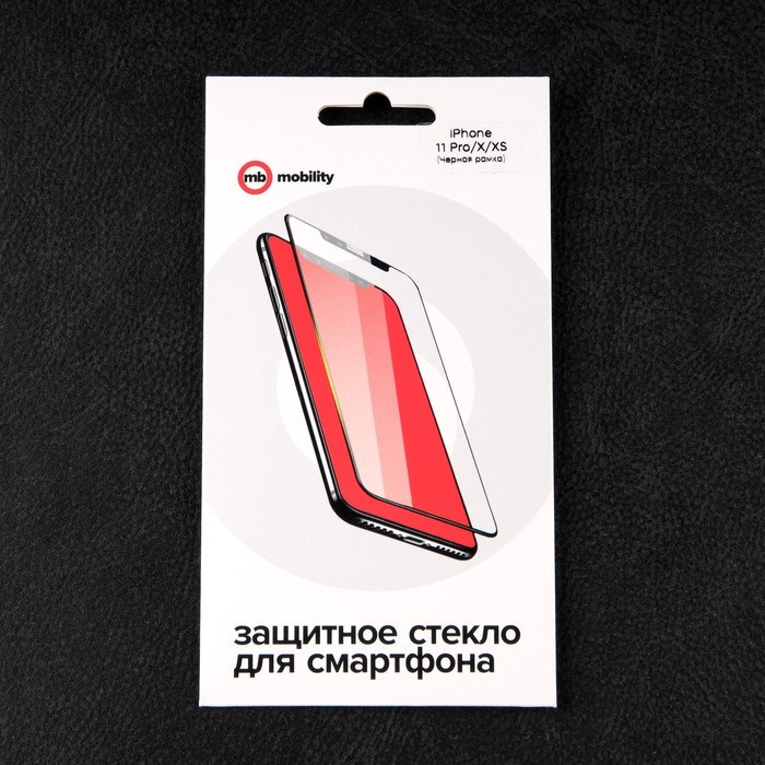 Защитное стекло mObility, для iPhone 11 Pro/X/XS, полный клей, черное - фото 51396251 Защитное стекло mObility, для iPhone 11 Pro/X/XS, полный клей, черное - фото 51396251