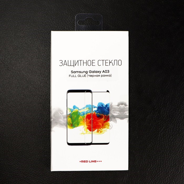 Защитное стекло mObility, для Samsung Galaxy A03, полный клей, черное - фото 51396423 Защитное стекло mObility, для Samsung Galaxy A03, полный клей, черное - фото 51396423