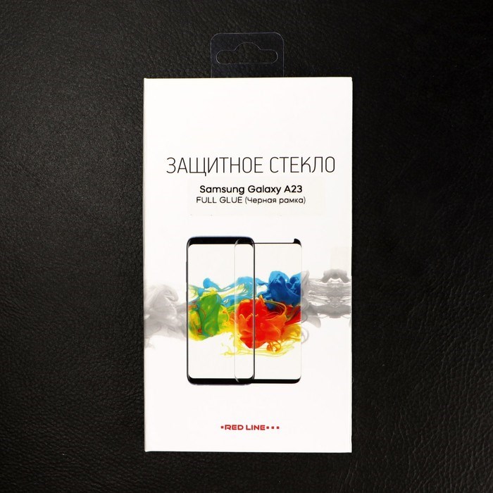 Защитное стекло mObility, для Samsung Galaxy A23, полный клей, черное - фото 51396465 Защитное стекло mObility, для Samsung Galaxy A23, полный клей, черное - фото 51396465