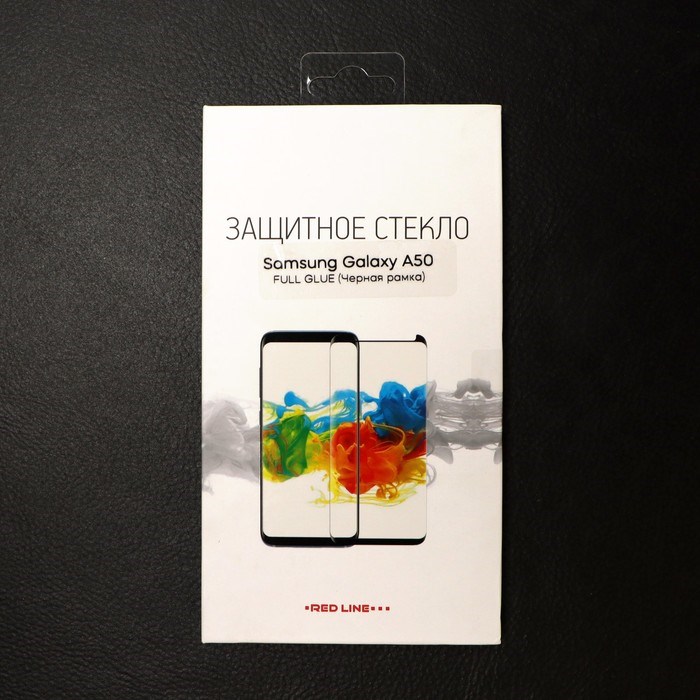 Защитное стекло mObility, для Samsung Galaxy A50, полный клей, черное - фото 51396495 Защитное стекло mObility, для Samsung Galaxy A50, полный клей, черное - фото 51396495