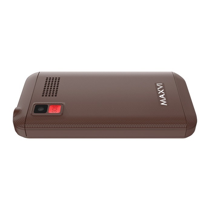 Сотовый телефон Maxvi B200, 2", 0.3 Мп, 2 sim, microSD, FM, фонарик, 1400 мАч, коричневый - фото 51396793 Сотовый телефон Maxvi B200, 2", 0.3 Мп, 2 sim, microSD, FM, фонарик, 1400 мАч, коричневый - фото 51396793