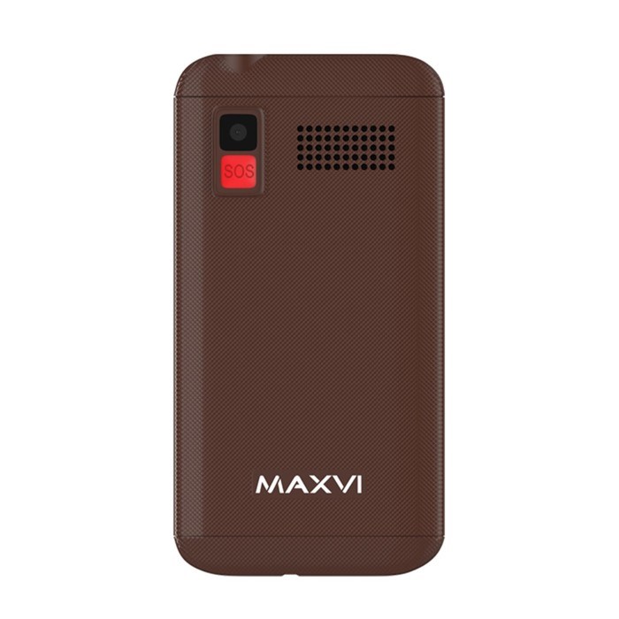 Сотовый телефон Maxvi B200, 2", 0.3 Мп, 2 sim, microSD, FM, фонарик, 1400 мАч, коричневый - фото 51396798 Сотовый телефон Maxvi B200, 2", 0.3 Мп, 2 sim, microSD, FM, фонарик, 1400 мАч, коричневый - фото 51396798