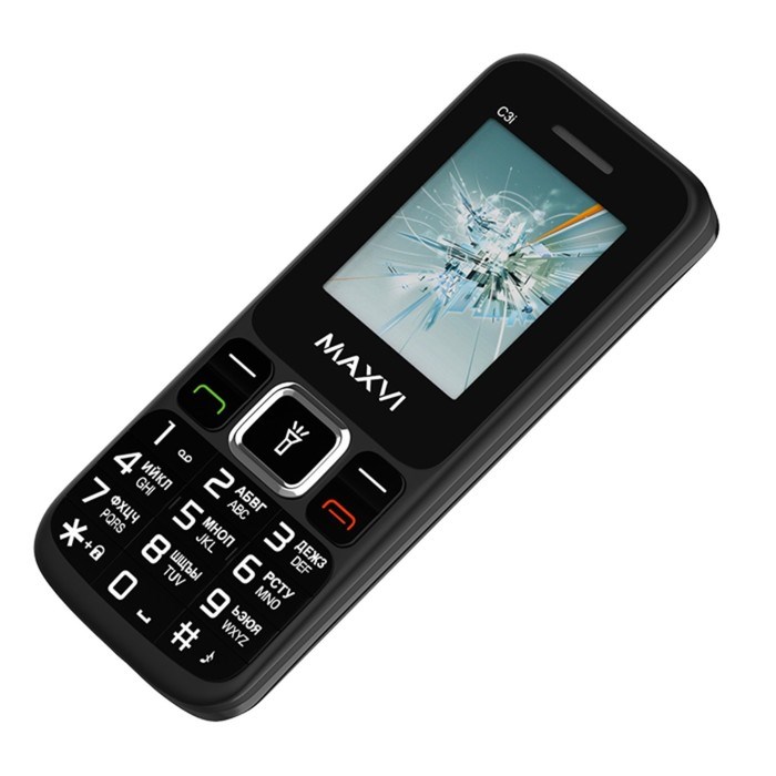 Сотовый телефон Maxvi C3i, 1.77", microSD, 2 sim, FM, фонарик, 800 мАч, черный - фото 51396854 Сотовый телефон Maxvi C3i, 1.77", microSD, 2 sim, FM, фонарик, 800 мАч, черный - фото 51396854