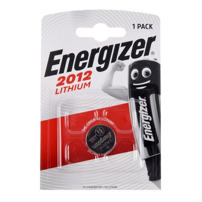 Батарейка литиевая Energizer, CR2012-1BL, 3В, блистер, 1 шт. - фото 51397218 Батарейка литиевая Energizer, CR2012-1BL, 3В, блистер, 1 шт. - фото 51397218