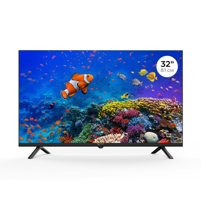 Телевизор Триколор H32H5000SA, 32", 1366x768, DVB-T2/C/S2, HDMI 2, USB 1, Smart TV, черный - фото 51397287 Телевизор Триколор H32H5000SA, 32", 1366x768, DVB-T2/C/S2, HDMI 2, USB 1, Smart TV, черный - фото 51397287