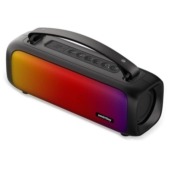 Портативная колонка Smartbuy FIGHTER, 16 Вт, BT 5.0, FM, microSD, USB, AUX, подсветка - фото 51397673 Портативная колонка Smartbuy FIGHTER, 16 Вт, BT 5.0, FM, microSD, USB, AUX, подсветка - фото 51397673