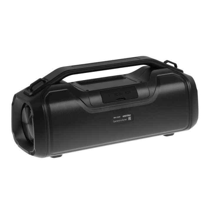 Портативная колонка Smartbuy WARLORD, 80 Вт, 3600мАч, BT, microSD, USB, AUX, RGB, черная - фото 51397689 Портативная колонка Smartbuy WARLORD, 80 Вт, 3600мАч, BT, microSD, USB, AUX, RGB, черная - фото 51397689