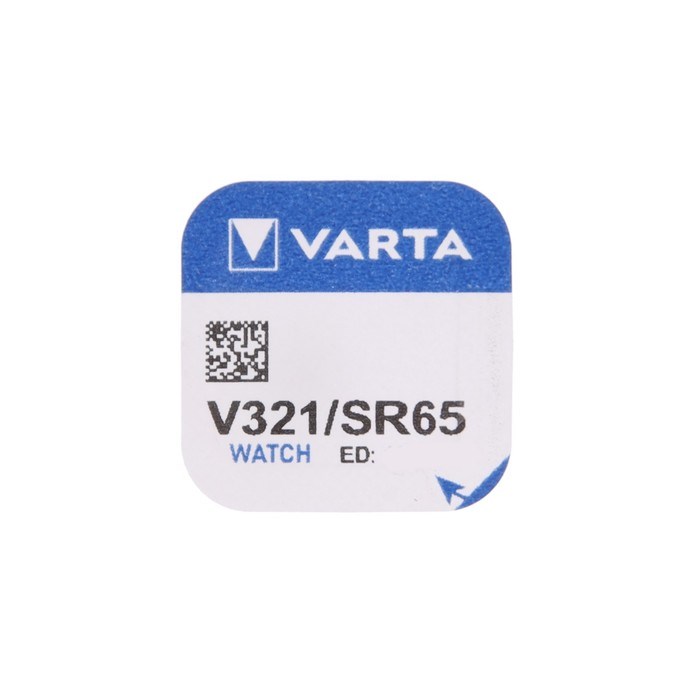 Батарейка Varta Silver Oxide, 321 (SR616SW) - 1BL, 1.55 В, блистер, 1 шт. - фото 51397706 Батарейка Varta Silver Oxide, 321 (SR616SW) - 1BL, 1.55 В, блистер, 1 шт. - фото 51397706
