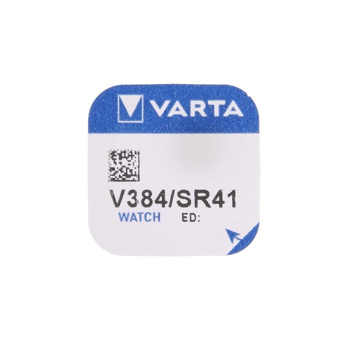 Батарейка Varta Silver Oxide, 384 (SR736SW) - 1BL, 1.55 В, блистер, 1 шт. - фото 51397709 Батарейка Varta Silver Oxide, 384 (SR736SW) - 1BL, 1.55 В, блистер, 1 шт. - фото 51397709