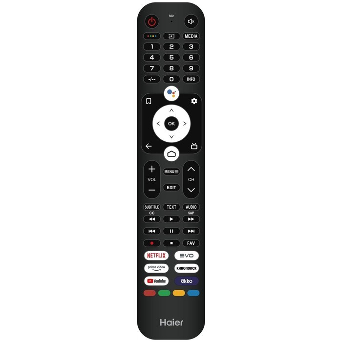 Телевизор Haier SMART TV S1, 43", 3840×2160, DVB-T/T2/C/S2, HDMI×4, USB×2, Smart TV, чёрный - фото 51397727 Телевизор Haier SMART TV S1, 43", 3840×2160, DVB-T/T2/C/S2, HDMI×4, USB×2, Smart TV, чёрный - фото 51397727