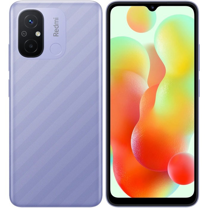 Смартфон Xiaomi Redmi 12C, 6.71", 3Гб, 64Гб, 50 Мп, LTE, NFC, 5000мАч, фиолетовый - фото 51397813 Смартфон Xiaomi Redmi 12C, 6.71", 3Гб, 64Гб, 50 Мп, LTE, NFC, 5000мАч, фиолетовый - фото 51397813