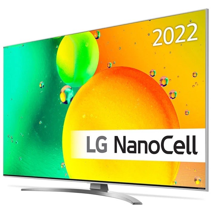 Телевизор LG 43NANO786QA, 43", 3840x2160, DVB-T2/C/S/S2, HDMI 3,USB 2, Smart TV, серебристый - фото 51397846 Телевизор LG 43NANO786QA, 43", 3840x2160, DVB-T2/C/S/S2, HDMI 3,USB 2, Smart TV, серебристый - фото 51397846