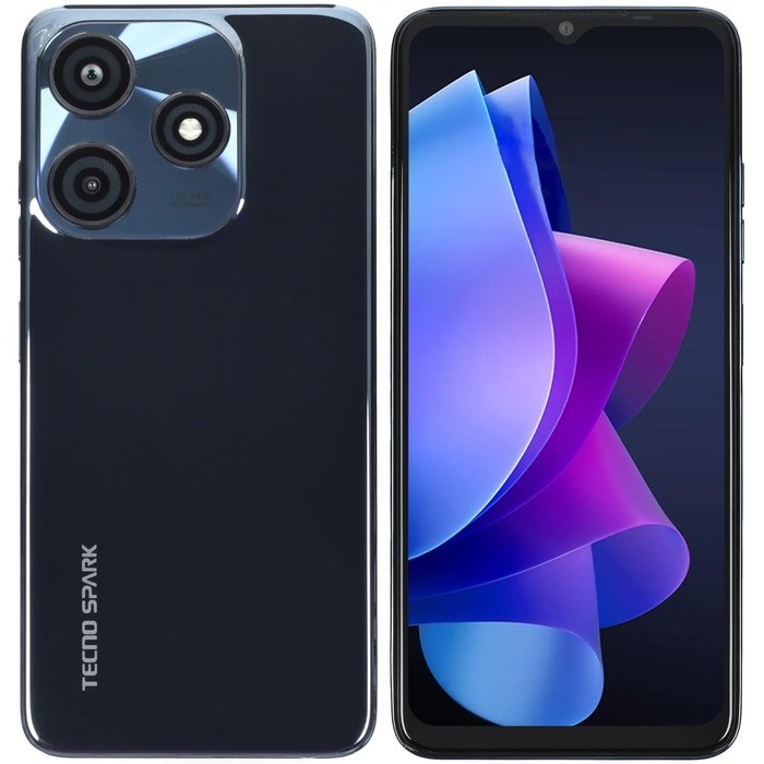 Смартфон Tecno Spark 10C, 6.6", 4 Гб, 64 Гб, 16 Мп, 8 Мп, 2 sim, 5000 мАч, NFC, черный - фото 51398008 Смартфон Tecno Spark 10C, 6.6", 4 Гб, 64 Гб, 16 Мп, 8 Мп, 2 sim, 5000 мАч, NFC, черный - фото 51398008