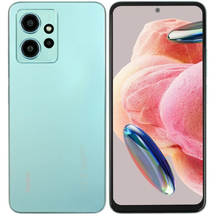 Смартфон Xiaomi Redmi Note 12 RU, 6.67", 4Гб, 128Гб, 50Мп,13Мп, NFC,BT 5.0, 5000мАч, зеленый - фото 51398172 Смартфон Xiaomi Redmi Note 12 RU, 6.67", 4Гб, 128Гб, 50Мп,13Мп, NFC,BT 5.0, 5000мАч, зеленый - фото 51398172