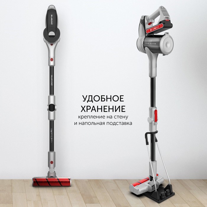 Беспроводной пылесос Polaris PVCS 5090 Clean Expert PRO, 450Вт/160аВт, 5 насадок, серо-чёрн - фото 51398304 Беспроводной пылесос Polaris PVCS 5090 Clean Expert PRO, 450Вт/160аВт, 5 насадок, серо-чёрн - фото 51398304