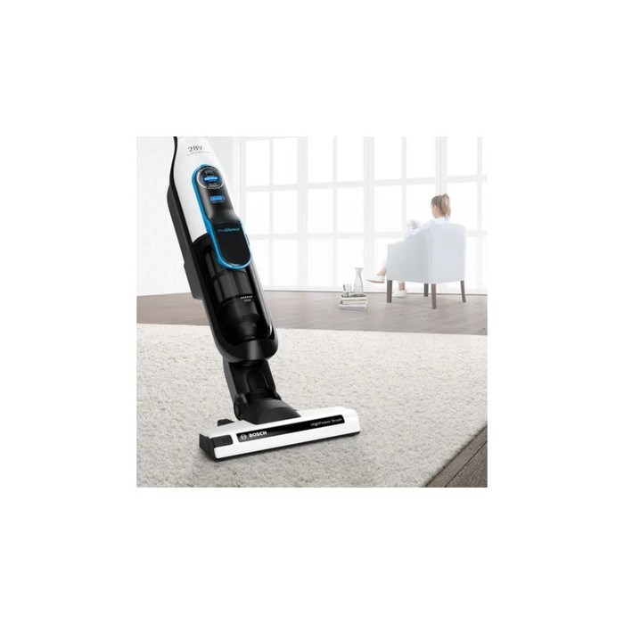 Пылесос Bosch Unlimited 6 BCS611P4A, вертикальный, сухая уборка, 3 насадки, АКБ, чёрный - фото 51398415 Пылесос Bosch Unlimited 6 BCS611P4A, вертикальный, сухая уборка, 3 насадки, АКБ, чёрный - фото 51398415
