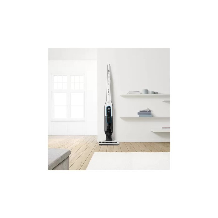 Пылесос Bosch Unlimited 6 BCS611P4A, вертикальный, сухая уборка, 3 насадки, АКБ, чёрный - фото 51398417 Пылесос Bosch Unlimited 6 BCS611P4A, вертикальный, сухая уборка, 3 насадки, АКБ, чёрный - фото 51398417