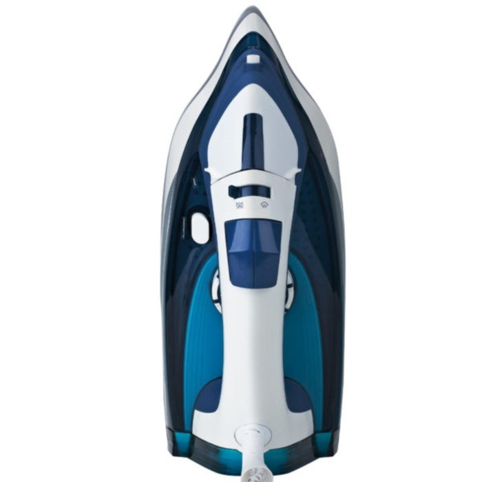 Утюг Centek CT-2319, 2400 Вт, керамика, 480 мл, капля-стоп, пар. удар, бело-синий - фото 51398435 Утюг Centek CT-2319, 2400 Вт, керамика, 480 мл, капля-стоп, пар. удар, бело-синий - фото 51398435