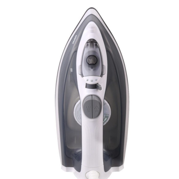 Утюг Centek CT-2321, 2000 Вт, антипригарное покрытие, 210 мл, капля-стоп, пар. удар, серый - фото 51398448 Утюг Centek CT-2321, 2000 Вт, антипригарное покрытие, 210 мл, капля-стоп, пар. удар, серый - фото 51398448