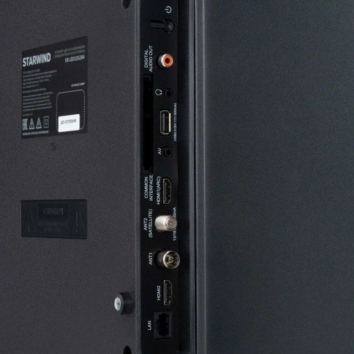 Телевизор Starwind SW-LED32SG304, 32", 1366x768, DVB-T/T2/C/S2, HDMI 3, USB 2, Smart TV - фото 51398460 Телевизор Starwind SW-LED32SG304, 32", 1366x768, DVB-T/T2/C/S2, HDMI 3, USB 2, Smart TV - фото 51398460